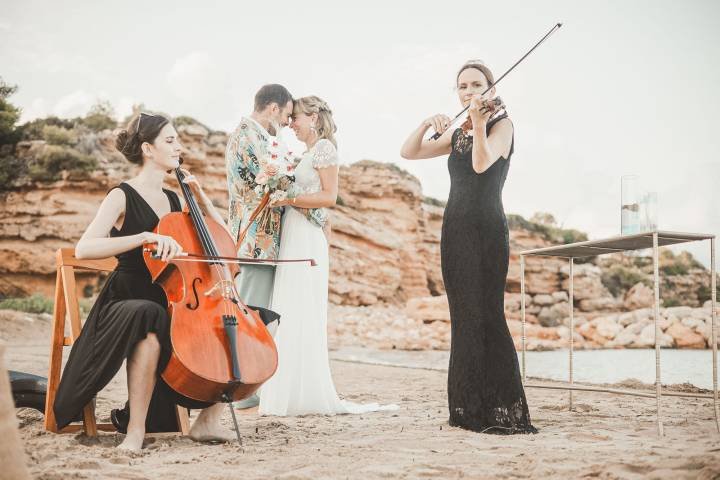 Boda en la playa