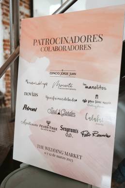 Patrocinadores the wedding market madrid