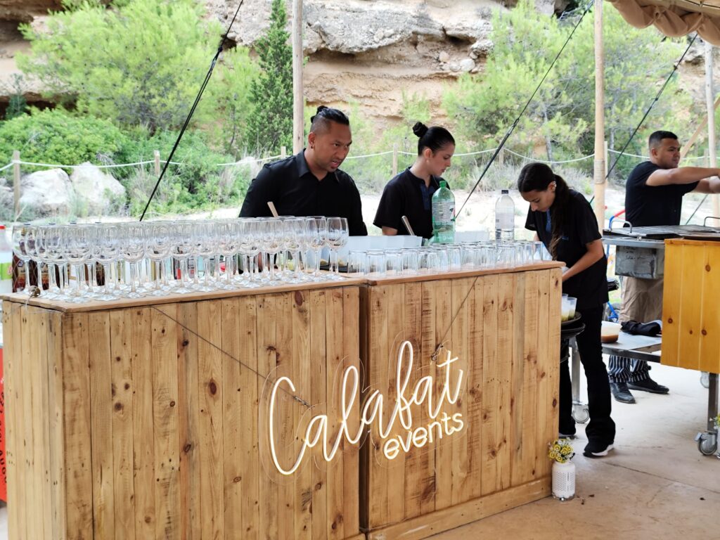 Boda en la playa Calafat Events