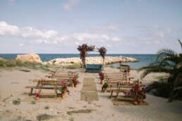 Boda en la playa en Calafat